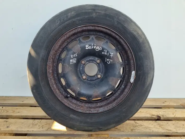 Citroen Berlingo II II KOŁO ZAPASOWE Zapas felga 195/65 R15 4x108