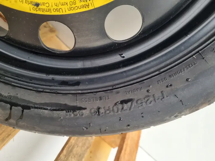 Audi Seat Vw Golf V KOŁO DOJAZDOWE dojazdówka 125/70 R16 1K0601027F 5x112