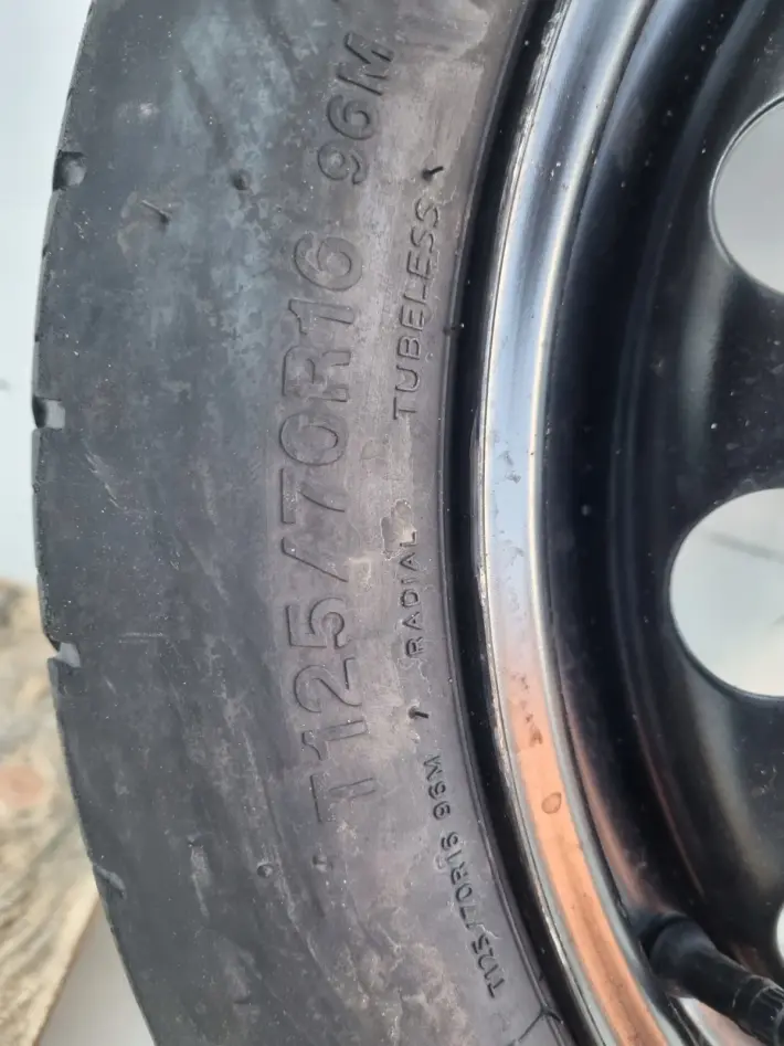 Audi Seat Vw Golf V KOŁO DOJAZDOWE dojazdówka 125/70 R16 1K0601027F 5x112