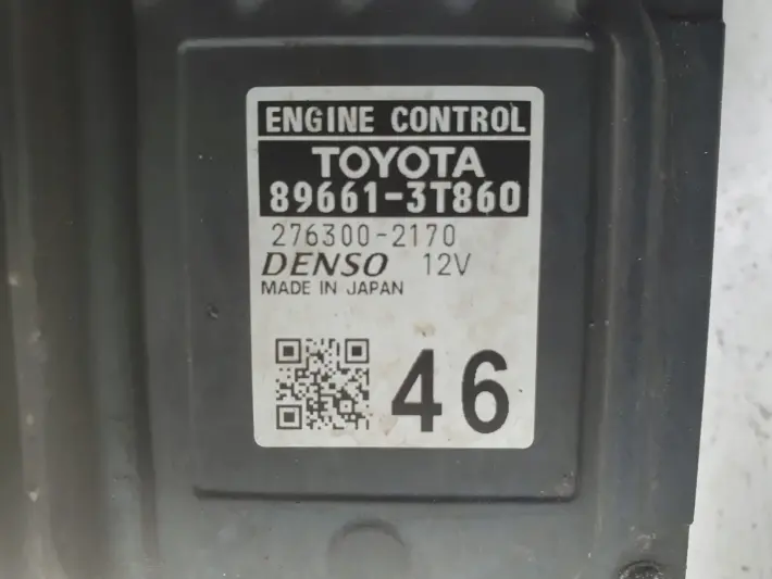 Toyota Camry VIII STEROWNIK SILNIKA komputer 89661-3T860