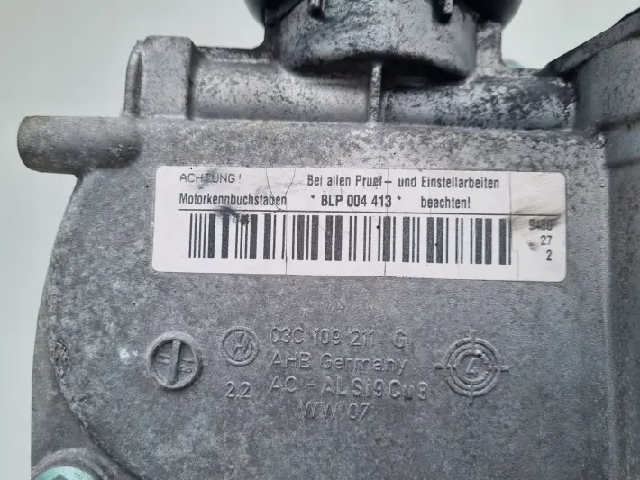 SILNIK Audi A3 II 8P 1.6 FSI 115KM uszkodzona pokrywa zaworów BLP