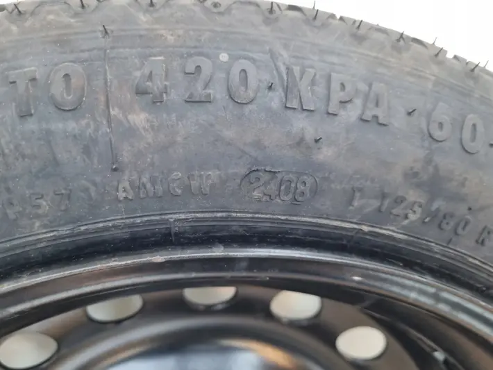 Ford S-Max Mondeo mk4 KOŁO DOJAZDOWE dojazdówka 125/80 R17 6G92-BB 2170800