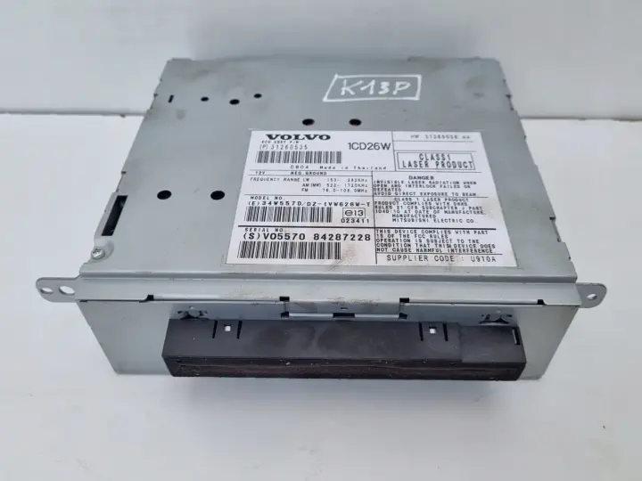 Volvo XC90 I CD radioodtwarzacz CZYTNIK PŁYT CD navi 31260535