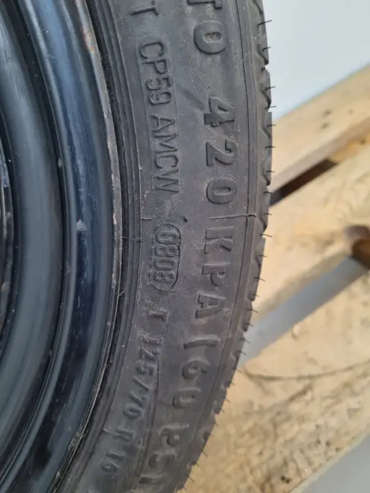 Audi Seat Vw Golf V KOŁO DOJAZDOWE dojazdówka 125/70 R16 1K0601027F 5x112