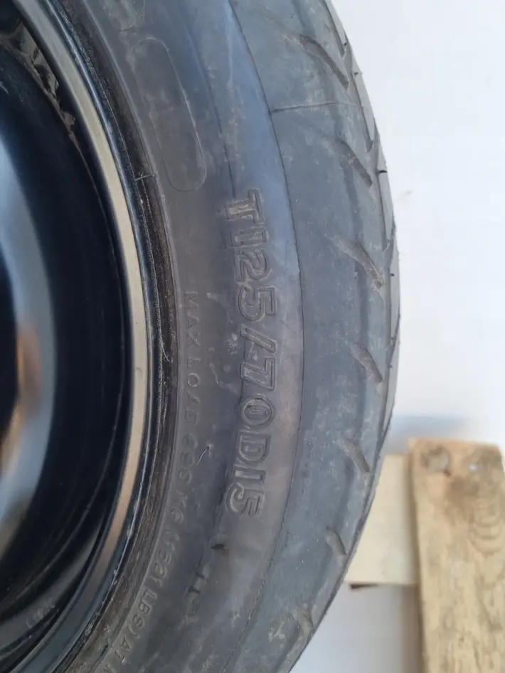 Toyota Yaris II KOŁO DOJAZDOWE dojazdówka 125/70 R15 4x100 2150669