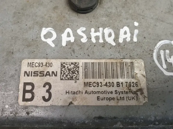 Nissan Qashqai 2.0 16V KOMPUTER SILNIKA sterownik