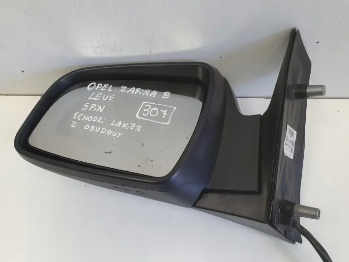 Opel Zafira B 05-14r LUSTERKO LEWE KIEROWCY 5 pin pinów