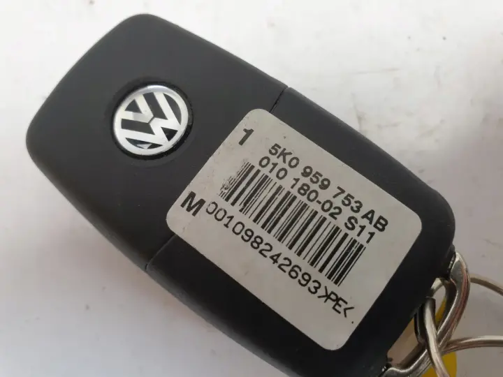 VW Golf VI Jetta Polo Touran KLUCZYK PILOT oryg
