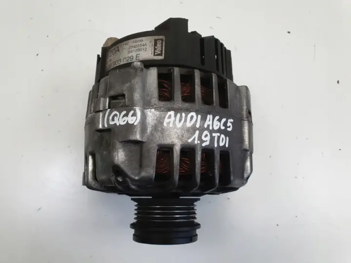 VW Passat B5 Audi A4 B5 A6 C5 1.9 TDI ALTERNATOR Valeo 028903029E 120A