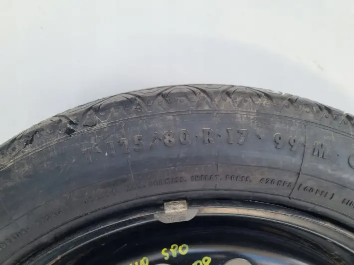 Ford S-Max Mondeo mk4 KOŁO DOJAZDOWE dojazdówka 125/80 R17 6G92-BB 2170800
