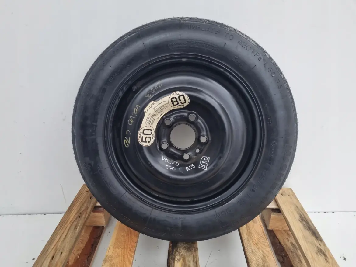 Volvo S70 C70 V70 I KOŁO DOJAZDOWE dojazdówka 125/90 R15 9140848 2150513