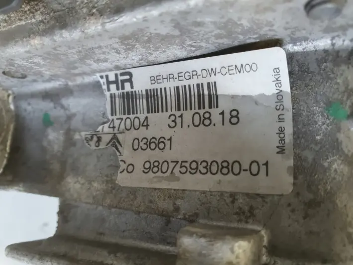 Peugeot 508 2.0 HDI ZAWÓR EGR chłodniczka 0280751018