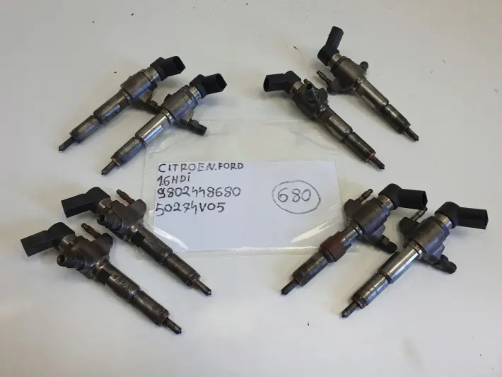 Volvo Peugeot Citroen Mazda 1.6 HDI D WTRYSKIWACZ wtrysk 9802448680