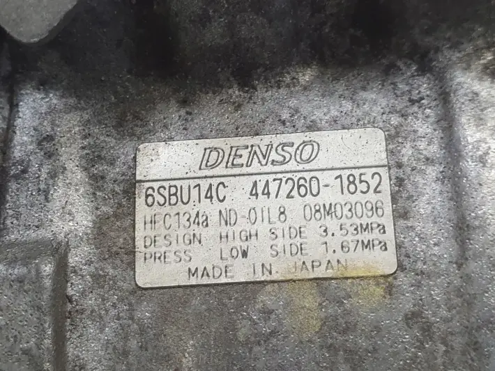 BMW E87 E90 E91 2.0 D N47 SPRĘŻARKA KLIMATYZACJI 447260-1852