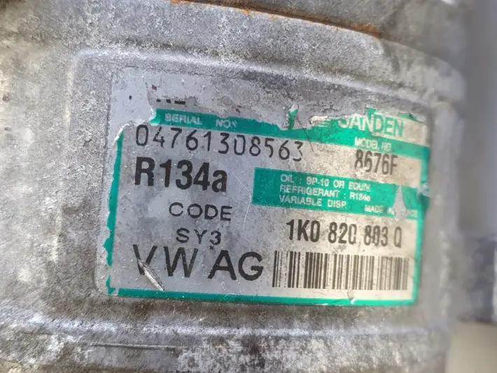 VW Golf V 1.9 TDI SPRĘŻARKA KLIMATYZACJI 1K0820803Q