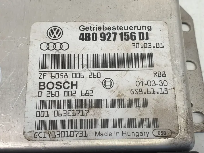 Audi A6 C5 2.7 biturbo STEROWNIK SKRZYNI BIEGÓW