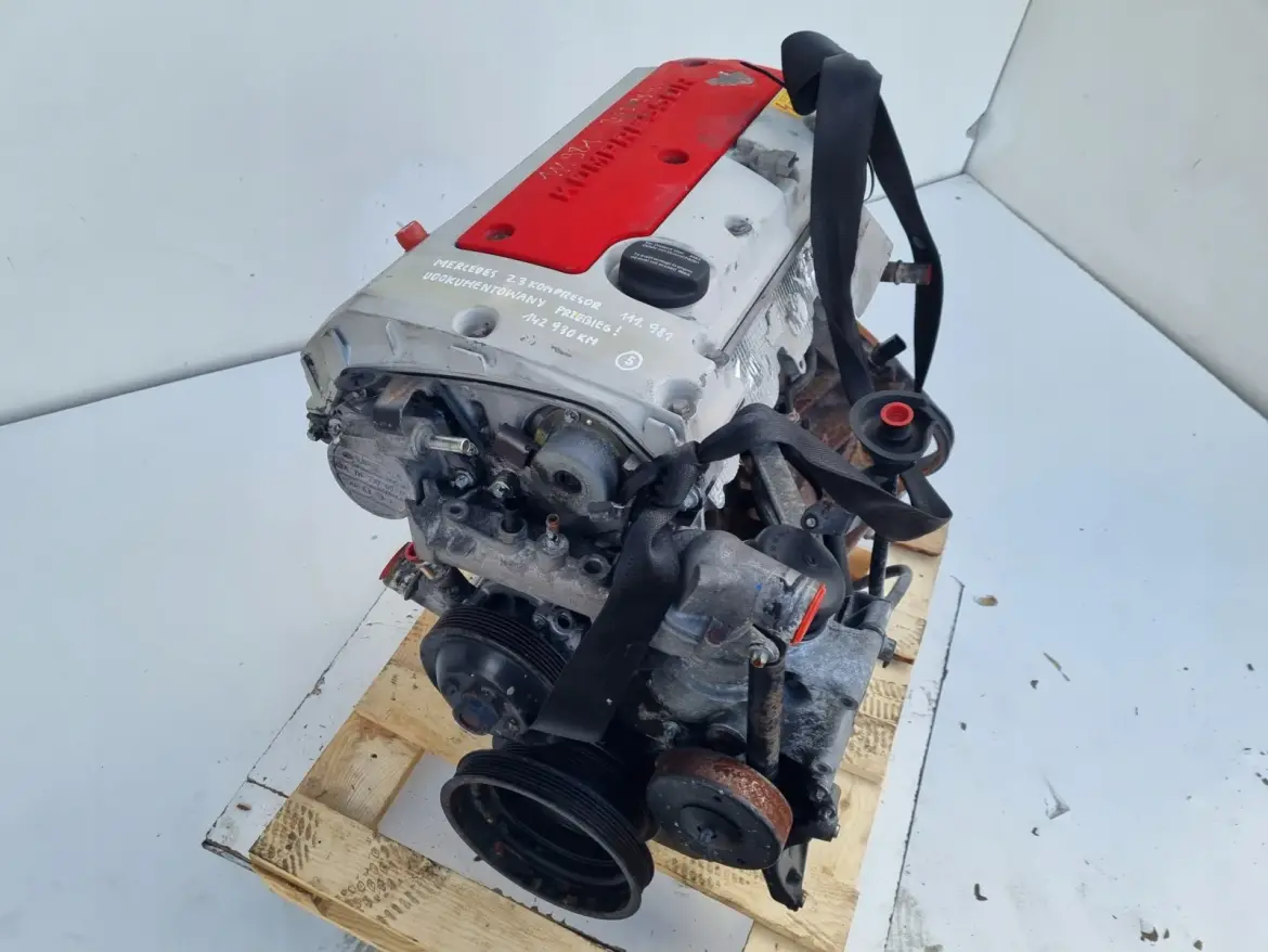 SILNIK Mercedes CL203 W203 2.3 KOMPRESSOR 197KM 142tyś 111981 111.981