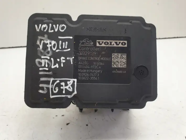 Volvo V70 III lift POMPA ABS Sterownik 31329139