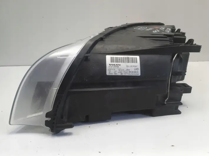 Volvo V70 III XC70 S80 II XENON PRZEDNIA LAMPA PRAWA prawy przód 31214348