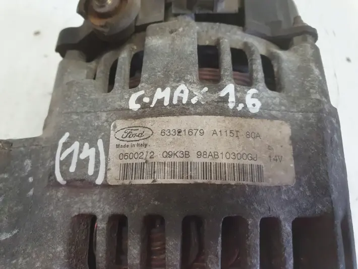 Ford C-MAX 1.6 16V ALTERNATOR 98AB10300GJ