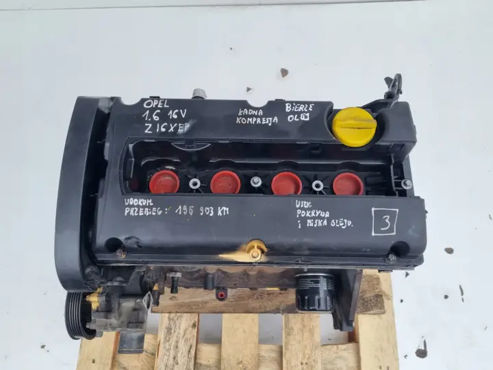 SILNIK KOMPLET Opel Vectra C 1.6 16V bierze olej Z16XEP