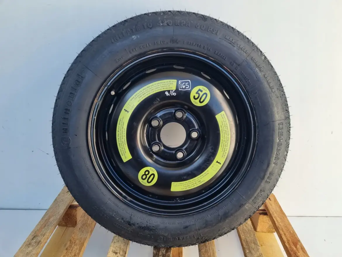 Mercedes W169 W245 KOŁO DOJAZDOWE dojazdówka 125/90 R16 5x112 1694000802