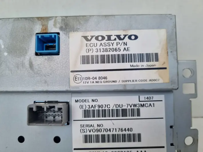 Volvo V60 I S60 II XC60 I EKRAN NAWIGACJI Wyświetlacz 31382065 31382065AE