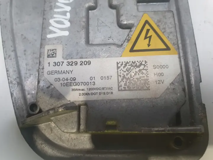 Volvo S40 II V50 LIFT PRZETWORNICA XENON KSENON LEWA 1307329209