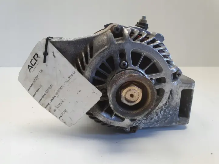 Mazda 3 1.8 16V ALTERNATOR 3TG1391A 90A 156 tyś