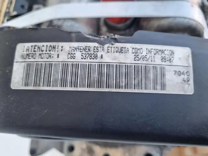 SILNIK KOMPLET Skoda Fabia II 1.4 16V 80KM test CGG CGGA