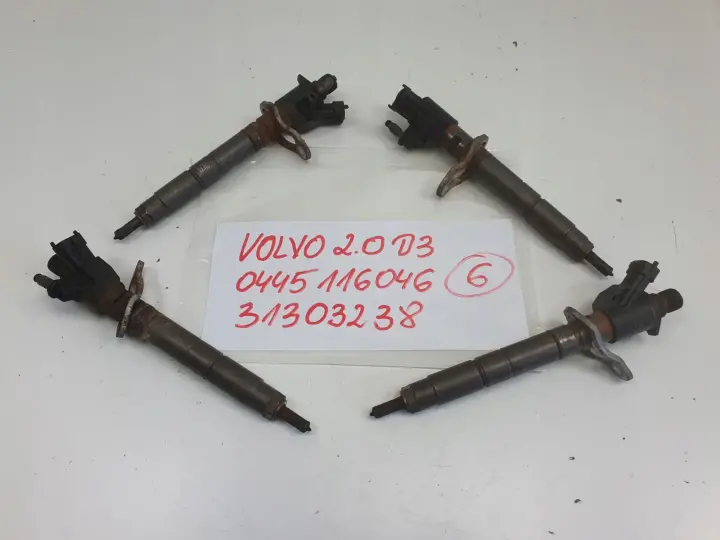 Volvo S60 II V60 II 2.0 D3 WTRYSKIWACZ wtrysk 0445116046