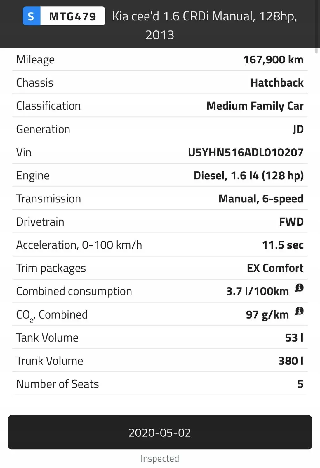 SILNIK KOMPLET Hyundai Elantra IV 1.6 CRDI 128KM udokumentowane 167tyś D4FB