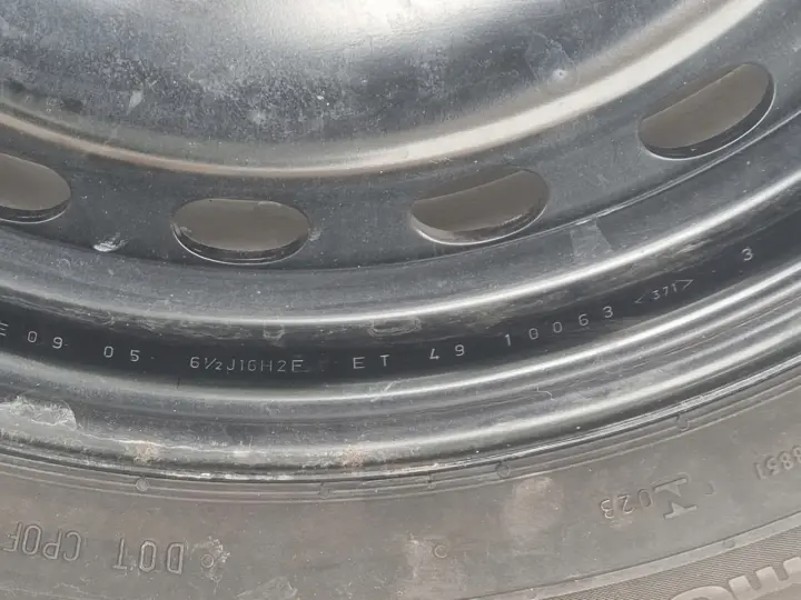 Renault Megane Scenic III KOŁO ZAPASOWE Zapas felga 205/55 R16 4x100 ET49