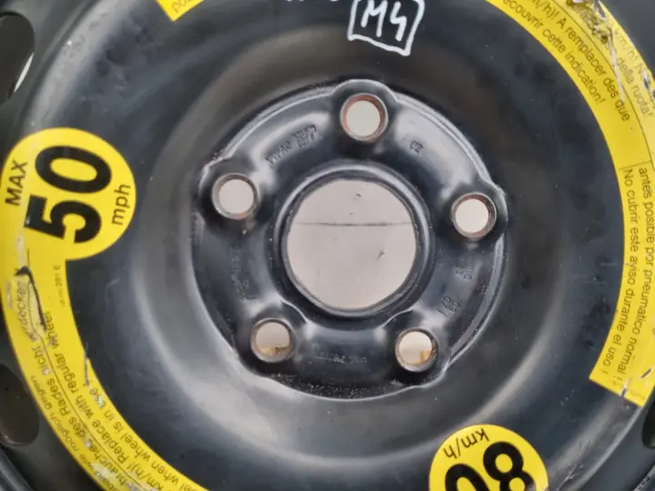 Audi Seat Vw Golf V KOŁO DOJAZDOWE dojazdówka 125/70 R16 1K0601027F 5x112