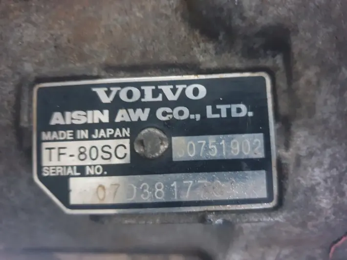 Volvo S60 2.5 T TURBO AUTOMATYCZNA SKRZYNIA BIEGÓW automat TF-80SC 30751902