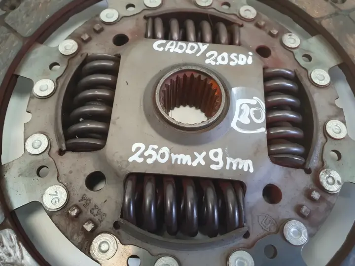 VW Caddy III 2.0 SDI SPRZĘGŁO tarcza docisk 9mm KOMPLET