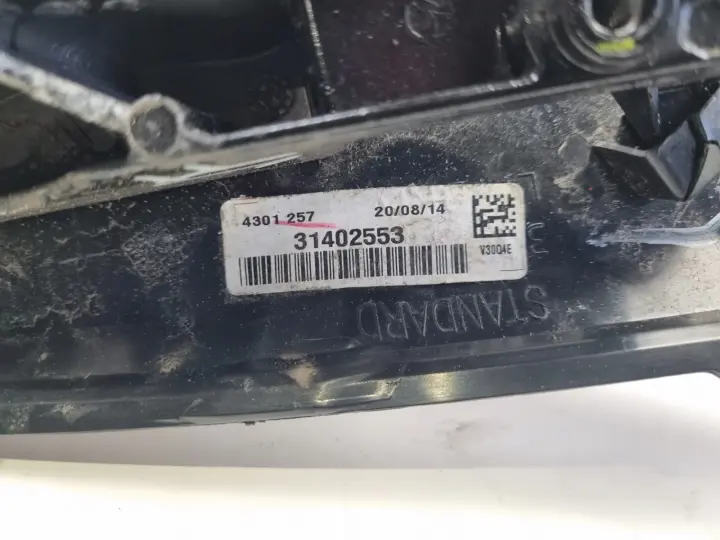 Volvo S60 II V60 LUSTERKO LEWE KIEROWCY europa 31402553 podświetl 10 kabli