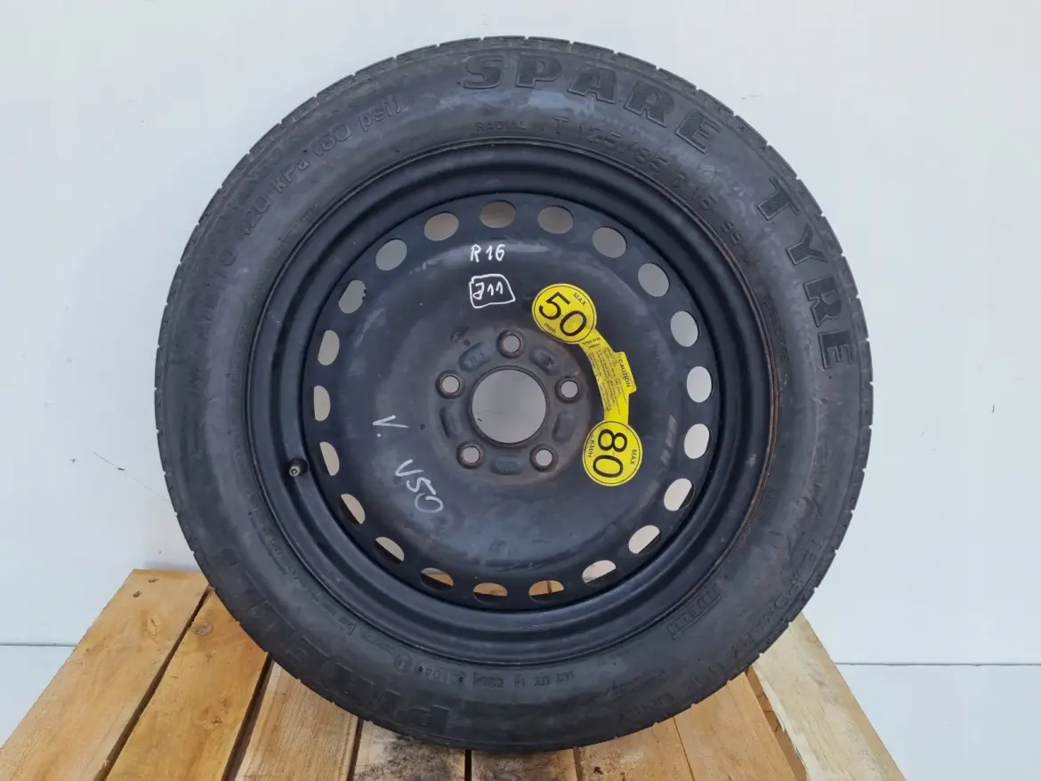 Volvo S40 II V50 C30 KOŁO DOJAZDOWE dojazdówka 125/85 R16 30683913 2160823