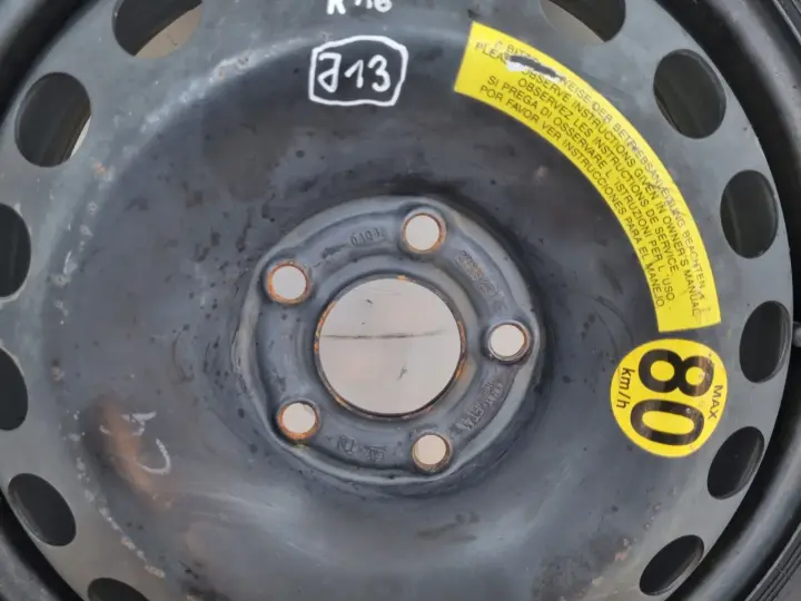Opel Vectra C Astra H KOŁO DOJAZDOWE dojazdówka 115/70 R16 5x110 2160115