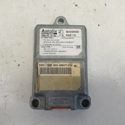 Peugeot 206 CZUJNIK UDERZENIOWY 9643400480