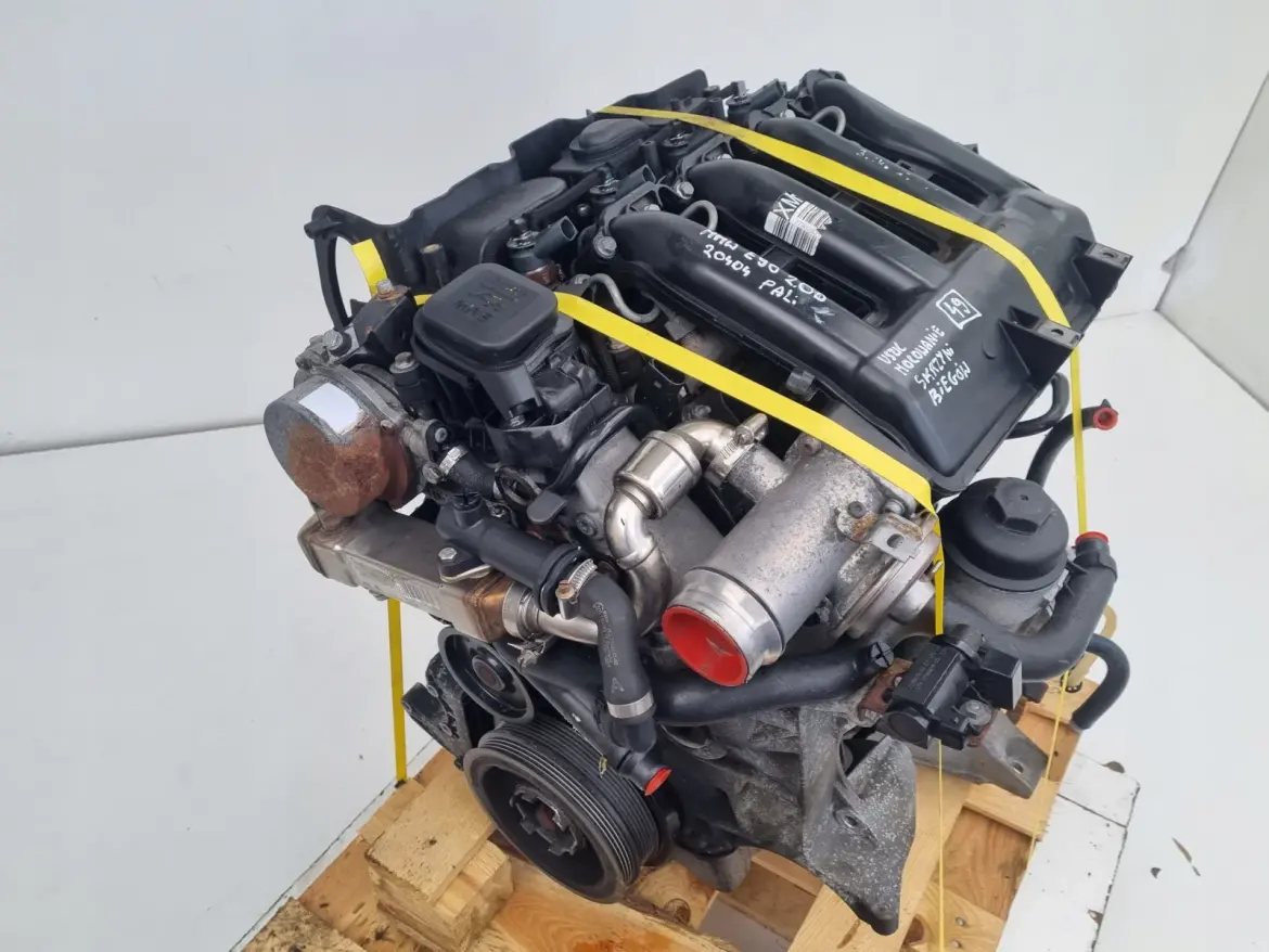 SILNIK KOMPLET BMW E90 E91 2.0 D DIESEL 150KM M47D20 204D4