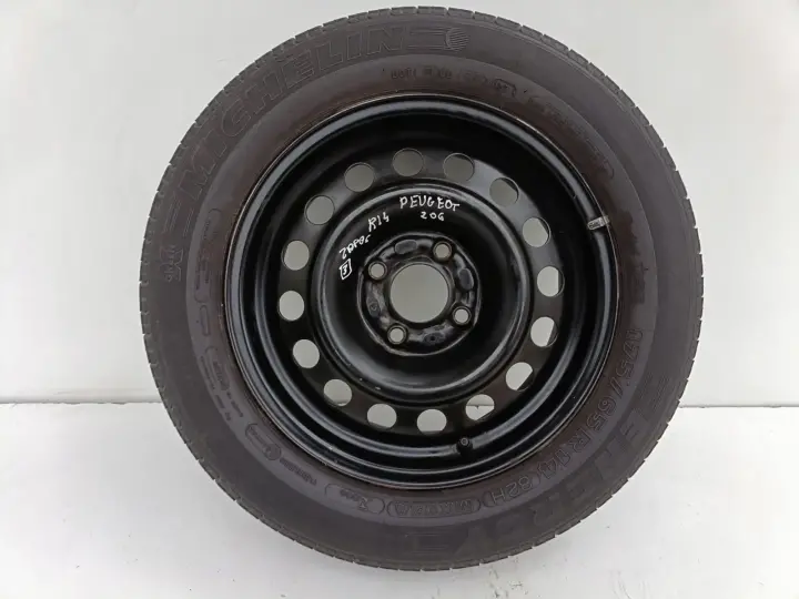 Renault Kangoo KOŁO ZAPASOWE Zapas 165/65 R14 4x100 ET36