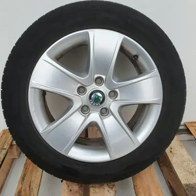 Skoda Octavia II KOŁO ZAPASOWE zapas FELGA 205/55 R16 1Z0601025T 5x112