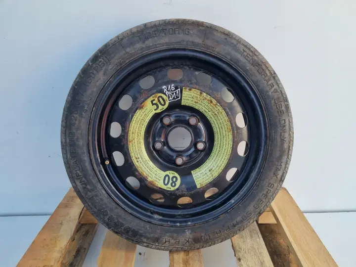 Audi Seat Vw Golf VI KOŁO DOJAZDOWE dojazdówka 125/70 R16 1K0601027AL 5x112