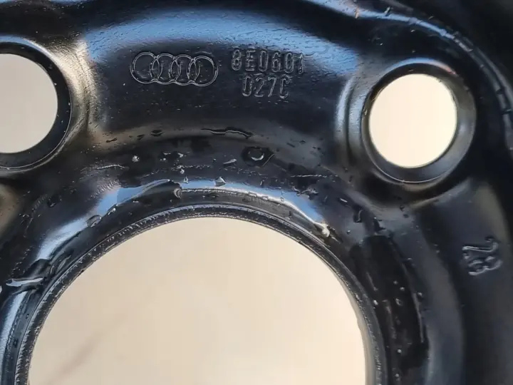 Audi A4 B6 B7 KOŁO DOJAZDOWE dojazdówka 125/80 R17 5x112 8E0601027C
