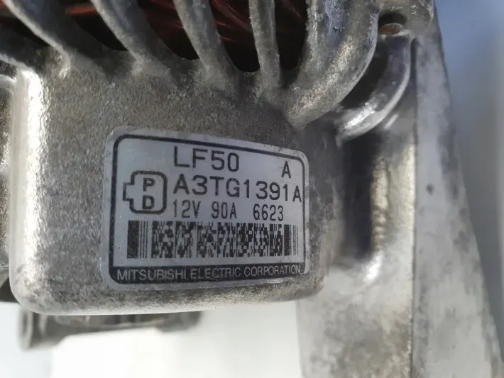 Mazda 3 1.8 16V ALTERNATOR 3TG1391A 90A 156 tyś