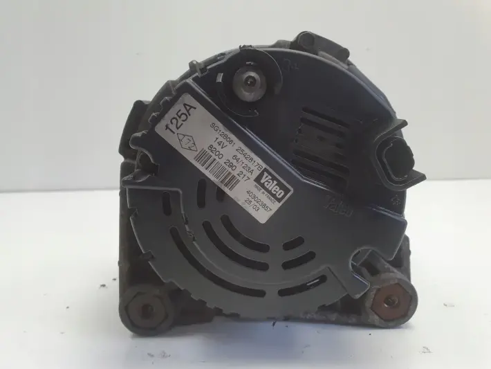 Renault Scenic II 1.9 DCI ALTERNATOR 125A 8200290217 valeo