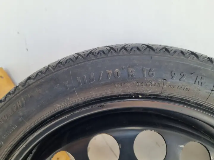 Opel Vectra C Astra H KOŁO DOJAZDOWE dojazdówka 115/70 R16 5x110 2160132