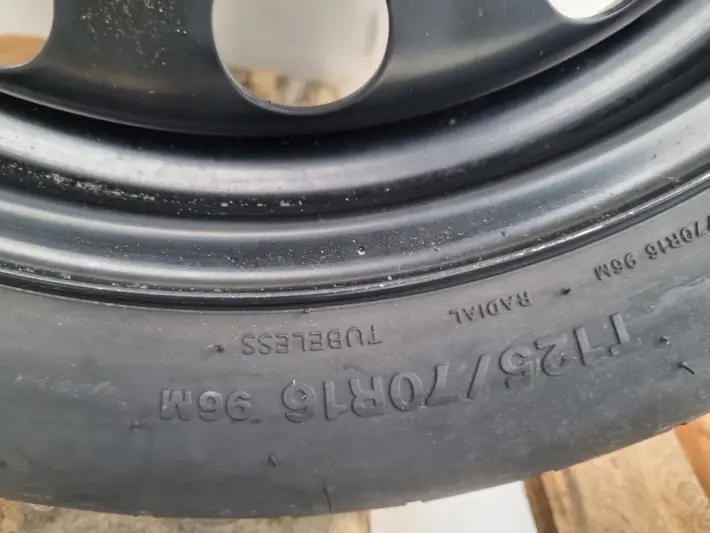 Audi Seat Vw Golf V KOŁO DOJAZDOWE dojazdówka 125/70 R16 1K0601027F 5x112