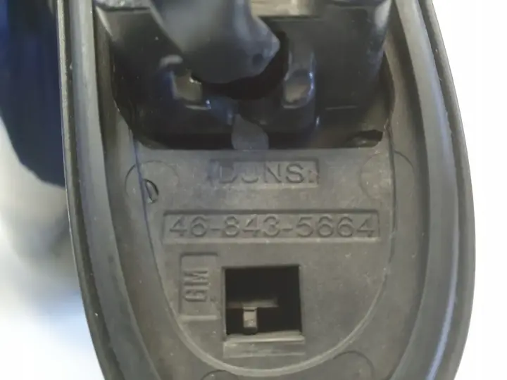 Opel Corsa D 06-14r LUSTERKO PRAWE PASAŻERA 5 kabli